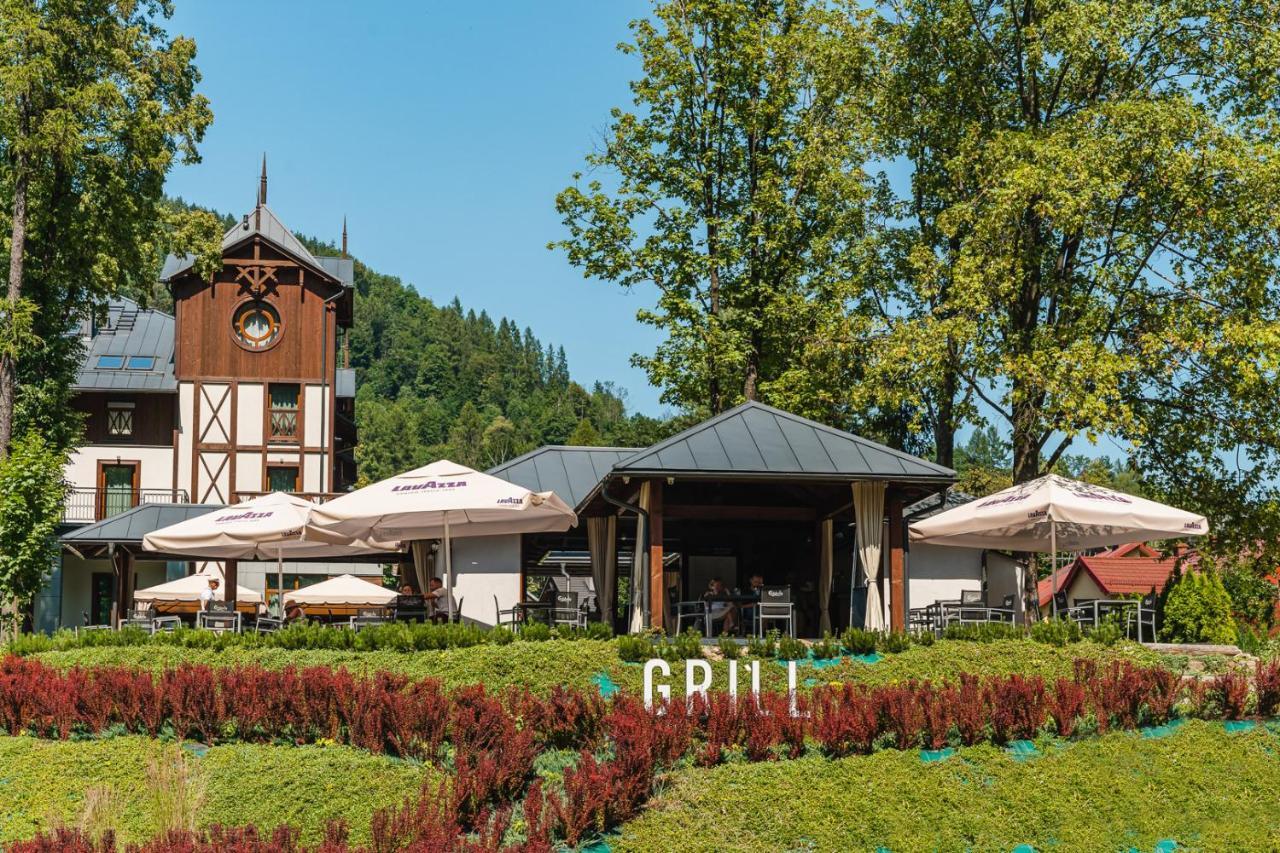 Szczawnica Park Resort & Spa Exterior photo The restaurant in the village