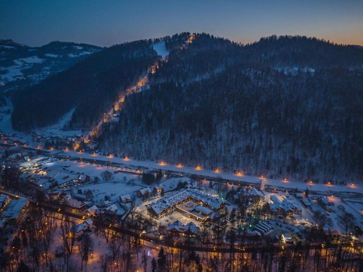 Szczawnica Park Resort & Spa Exterior photo View of the resort town of Krasnaya Polyana